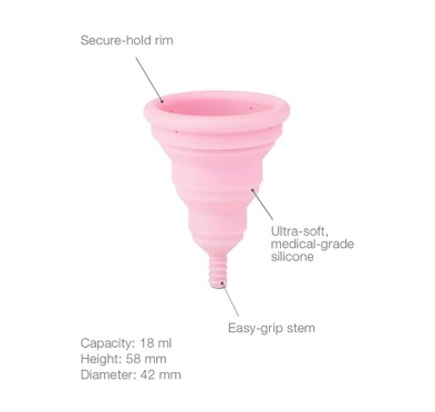 Kubeczek menstruacyjny - Intimina Lily Compact Cup A